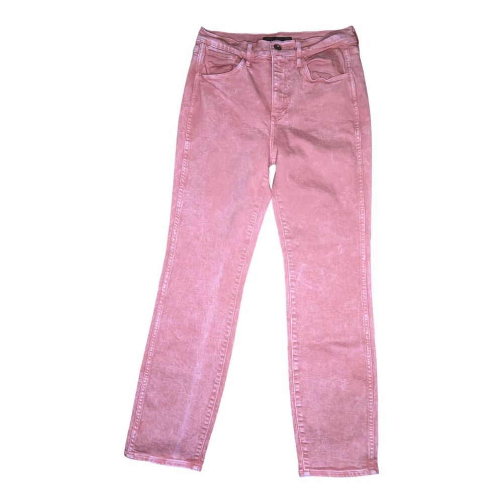 3x1 NYC Women’s Size 29 Stevie High Rise Slim Straight Leg Bubble Gum Pink Jeans